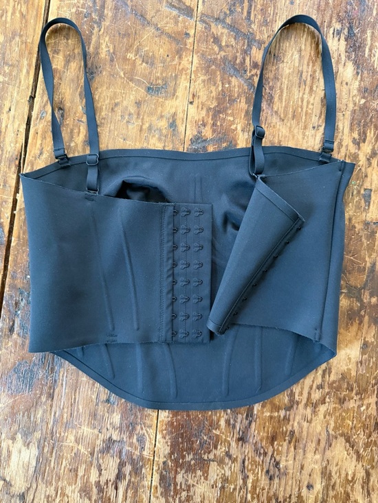 SKIMS Other - Skims Black Corset-Style Bustier Top medium